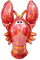 Фольгована кулька міні-фігура рак 30х29см Китай