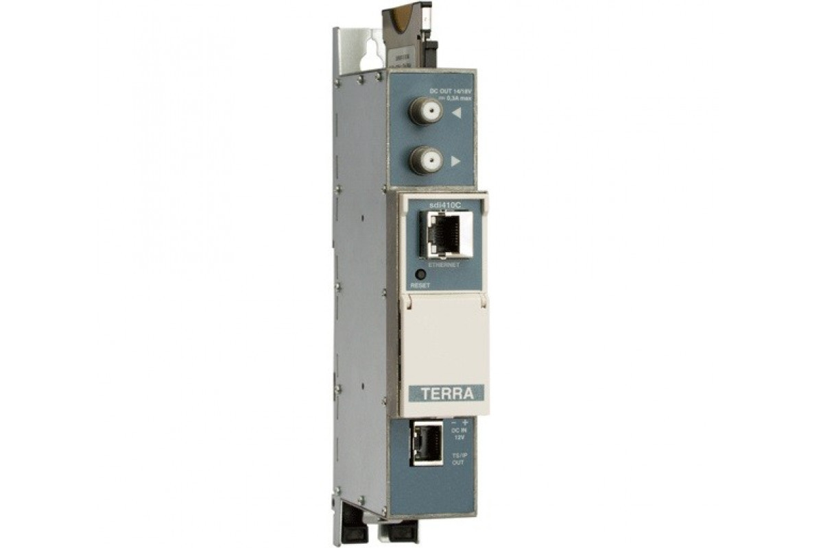 Трансмодулятор Стример DVB-S/S2 в IP TERRA sdi410CSDI 410 C