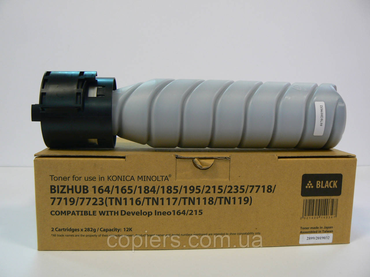 Toнер картридж TN116/TN117/TN118/TN119, Tomoegawa, Japan
