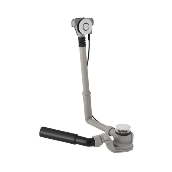 Злив-перелив для ванни з кнопкою зливу GEBERIT, хром глянцевий