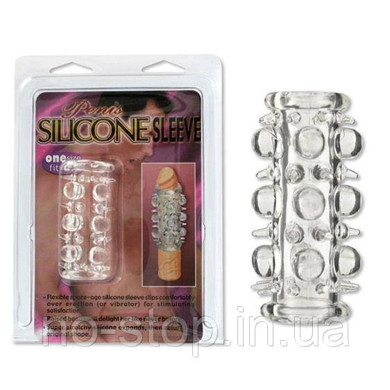 Насадка на член - Silicone Sleeve, фото 1