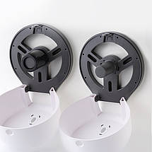 Диспенсер туалетного паперу стандарт і Джамбо рулон Rixo Maggio P002W настінний диспенсер Італія, фото 3