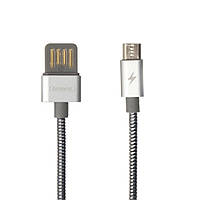 USB кабель Remax RC-080m 1m Micro стальной