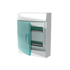 Шафа Mistral навiсна прозорі двері 24 модулі з N/PE клемами 1SPE007717F0521