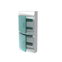 Шкаф Mistral навесной прозрачные двери 48 модулей с N/PE клеммами 1SPE007717F0721