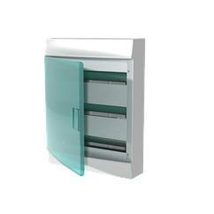 Шафа Mistral навiсна прозорі двері 54 модулі з N/PE клемами 1SPE007717F1021