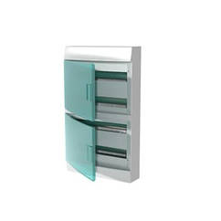 Шафа Mistral навiсна прозорі двері 72 модулі з N/PE клемами 1SPE007717F1121