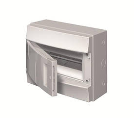 Шафа IP65 Mistral навiсна непрозорі двері 12 модулів з N/PE клемами 1SLM006501A1102