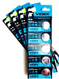 Батарейка літієва Videx CR2016 5000LC 3V Блістер 5шт, фото 7
