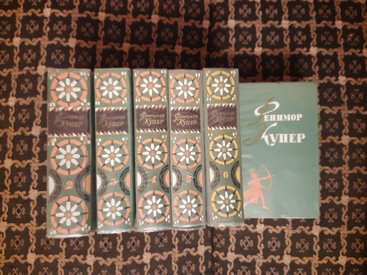 Джеймс Фенімор Купер. Вибрані твори в шести томах. , 1961 р