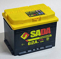 Автомобильный аккумулятор SADA Standard 6СТ-62 АзЕ 570А Украина