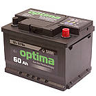 Автомобільний акумулятор  Sada Optima 6СТ-12В 60Аг R+ 570А Угорщина, фото 3