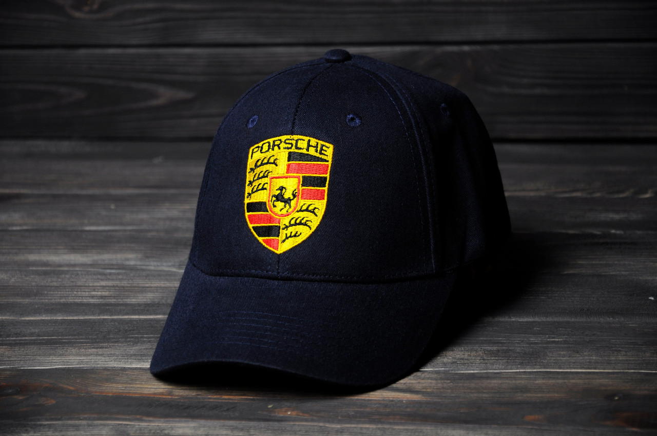 Темно-синя кепка Porsche (унісекс), фото 1