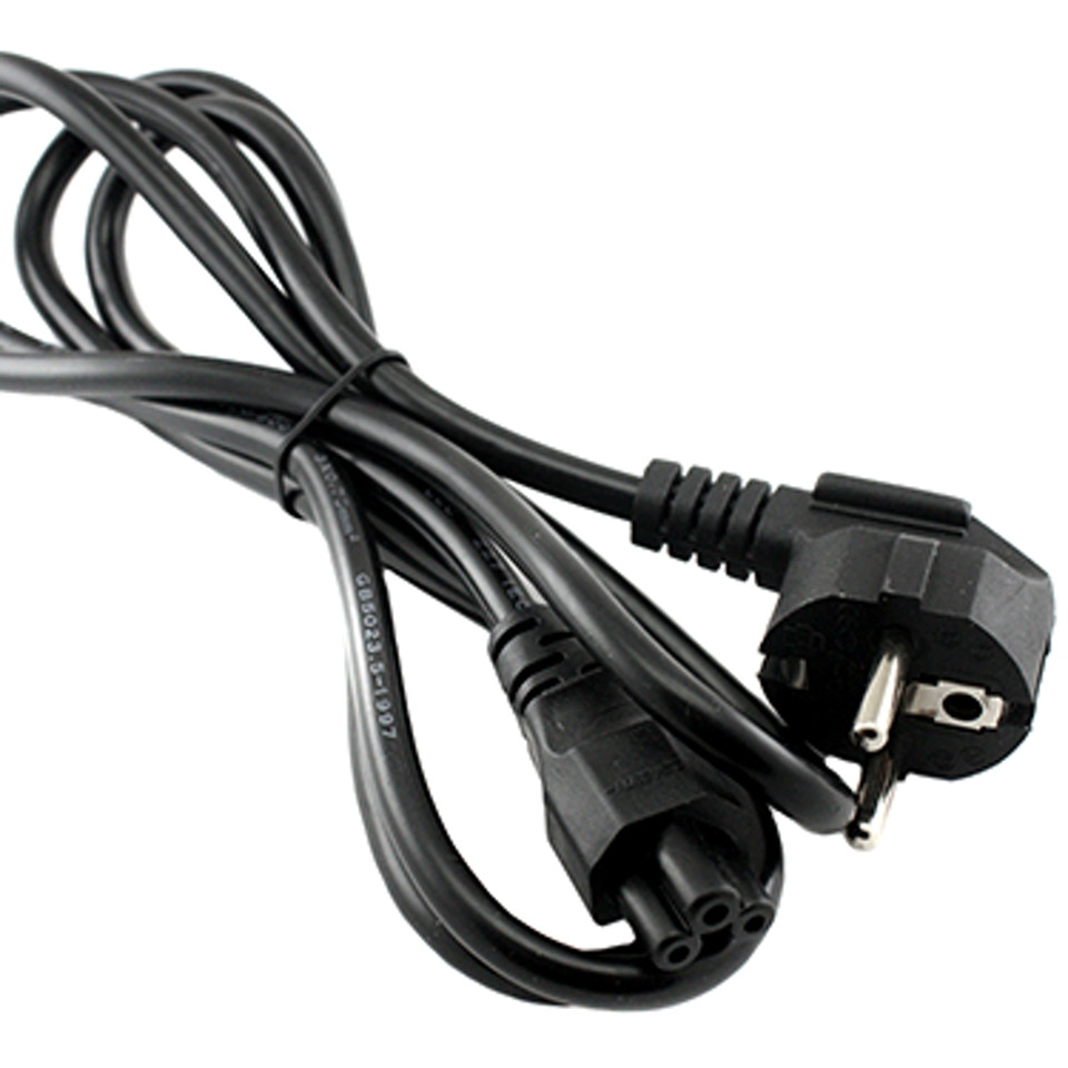 Сетевой кабель для блока питания ноутбука 220V 1.5m Шнур DC 3 pin ...