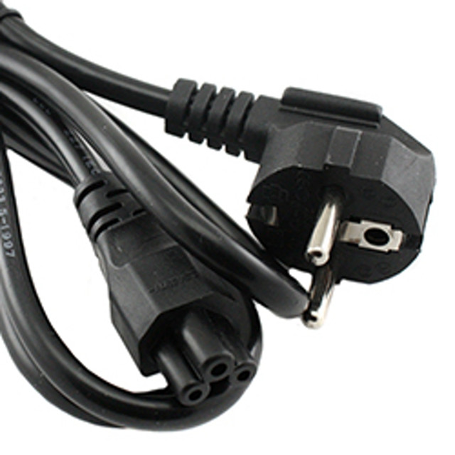 Сетевой кабель для блока питания ноутбука 220V 1.5m Шнур DC 3 pin ...