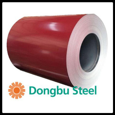 Рулонна сталь "Dongbu Steel" ( Корея) 0,45 мм — гладкий лист із полімерним покриттям RAL 3011