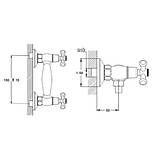 Змішувач для душу DTZ5-A827, фото 2