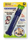 Зубна щітка для собак, самоочищається гумова собача кістка для зубів, для чищення ясен Chewbrush, фото 3