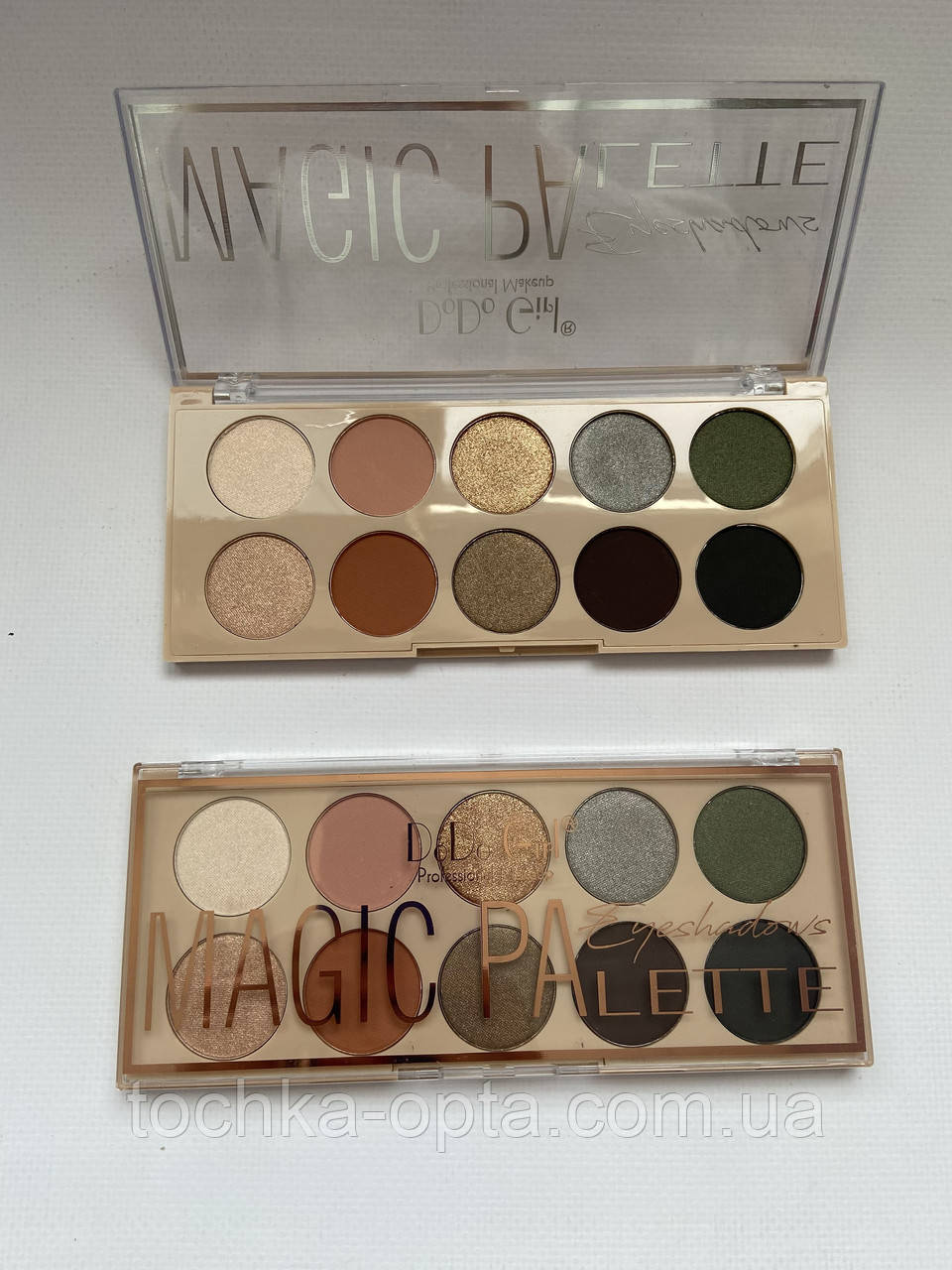 Палітра тіней 10 перламутрових кольорів, фото 1