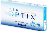 Контактные линзы ежемесячной замены Air Optix Aqua
