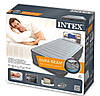 Надувне ліжко Intex, 99х191х46, з вбудованим електронасосом. Односпальне, фото 5