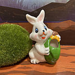 Кролики 9 см кераміка (8 шт в уп), фото 4