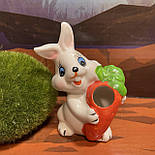 Кролики 9 см кераміка (8 шт в уп), фото 6