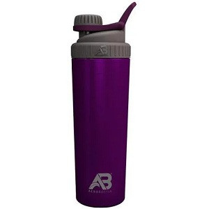 Шейкер Syntrax Shaker Aerobottle Steel (фіолетовий) (800 мл)