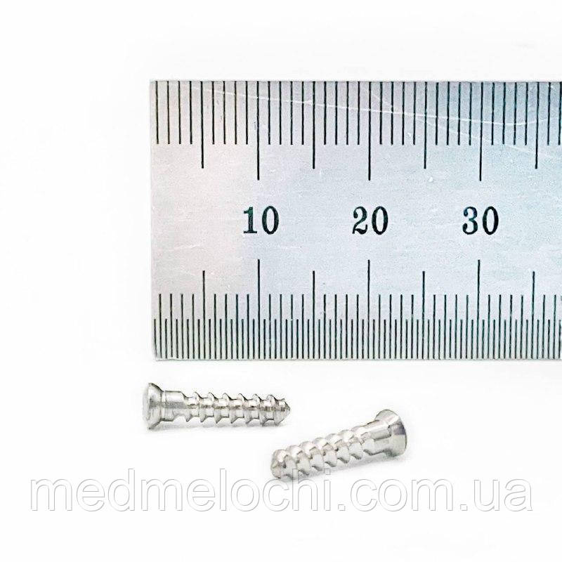 Мікрогвинт D = 2,7 мм, 12мм, титан, під шестикутник