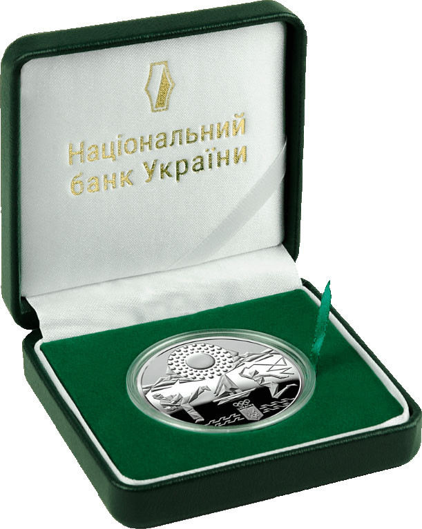 Срібна монета НБУ "Ігри XXXII Олімпіади"