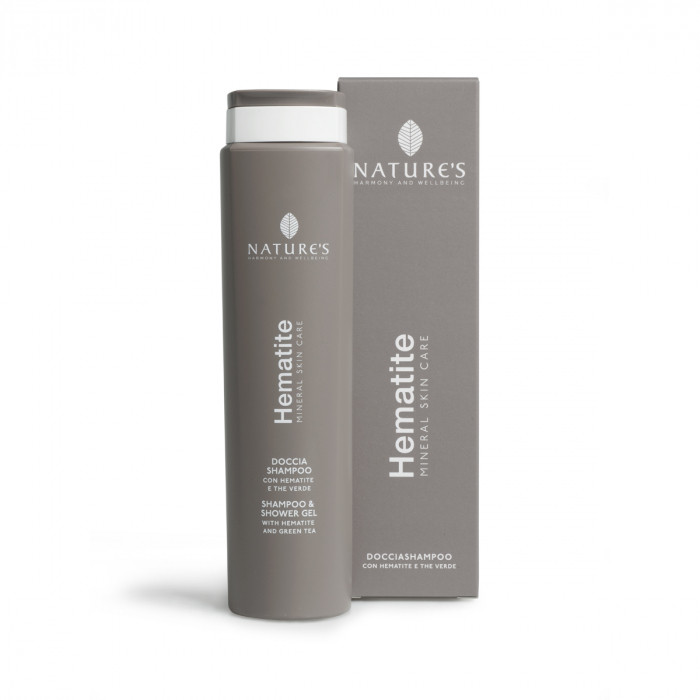 Шампунь і гель для душу чоловічої "Hematite" nature's,200 мл