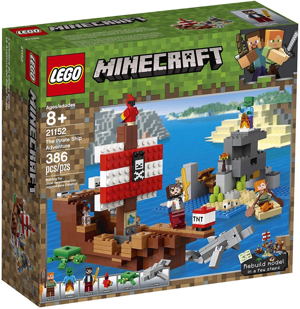 Lego minecraft 21152 deals