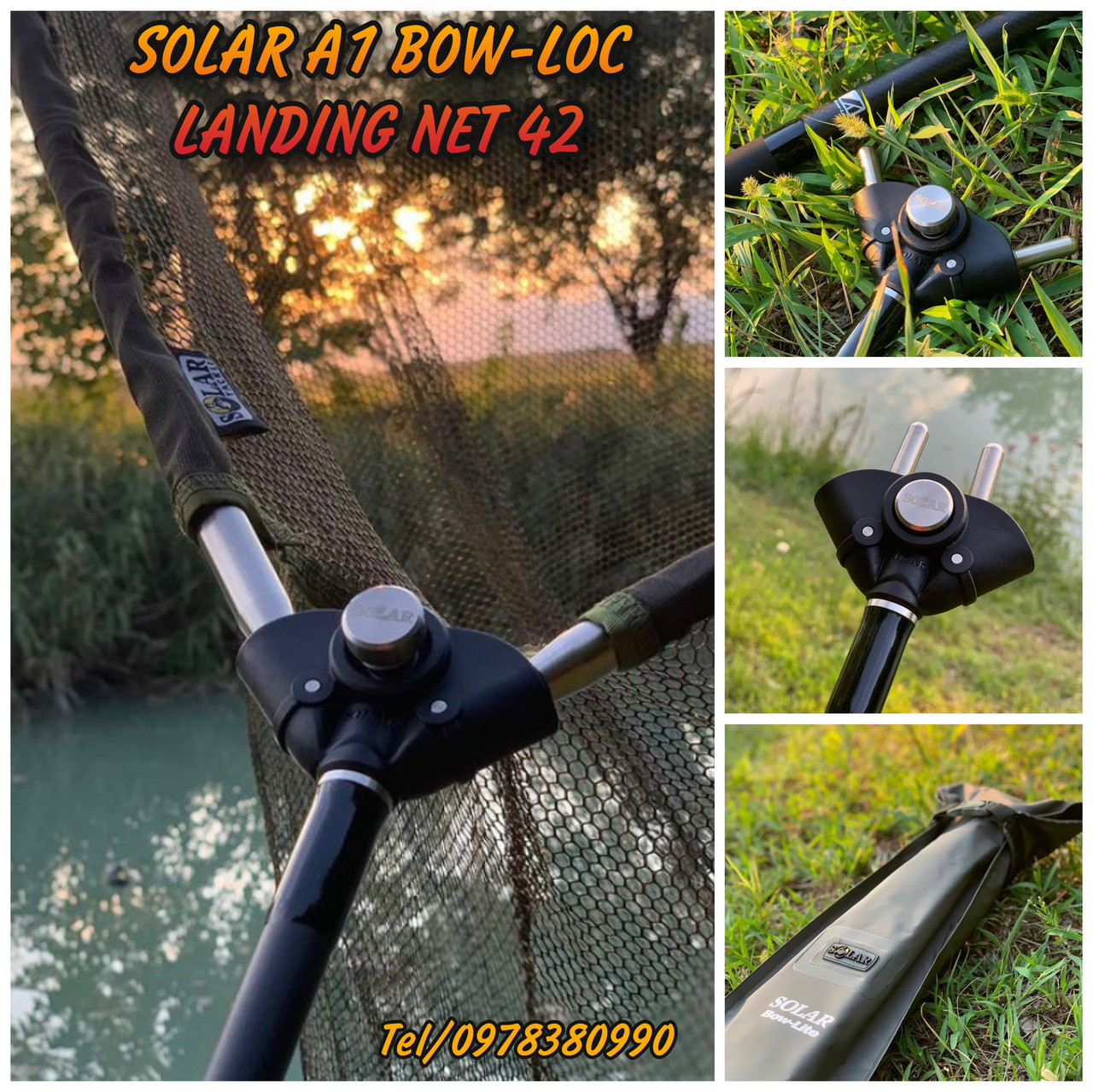 ПІДСАК SOLAR A1 BOW-LOC LANDING NET 42