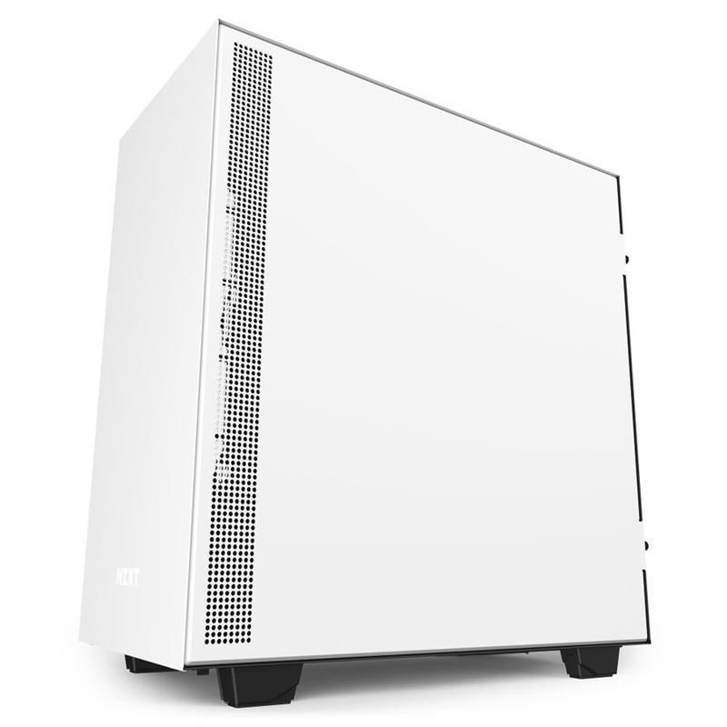 Корпус NZXT H510 Matte White-Black (CA-H510B-W1) без БЖ