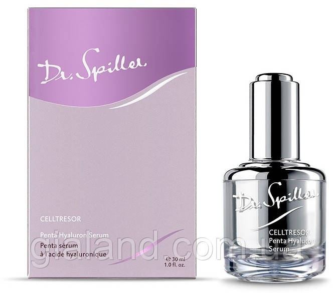 Омолоджуюча сироватка з гіалуроновою кислотою і пептидами Dr. Spiller CELLTRESOR Penta Hyaluron Serum