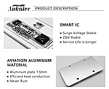 No180 Синій Світлодіод 50 ватів 220 вольтів 450-460nm 50 W 220 V 460nm UV, фото 6