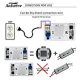 No180 Синій Світлодіод 50 ватів 220 вольтів 450-460nm 50 W 220 V 460nm UV, фото 8