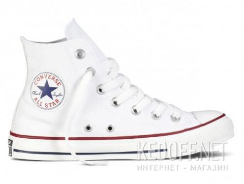 M7650C Converse Кеды Converse Chuck Taylor All Star Hi Optical White M7650 унисекс белый - фото 2 - id-p372925891