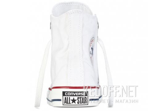 M7650C Converse Кеды Converse Chuck Taylor All Star Hi Optical White M7650 унисекс белый - фото 4 - id-p372925891