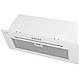 Біла скляна вбудована в шафу витяжка для кухні Minola HBI 7664 WH GLASS 1000 LED Line, шириною 75 см, фото 9