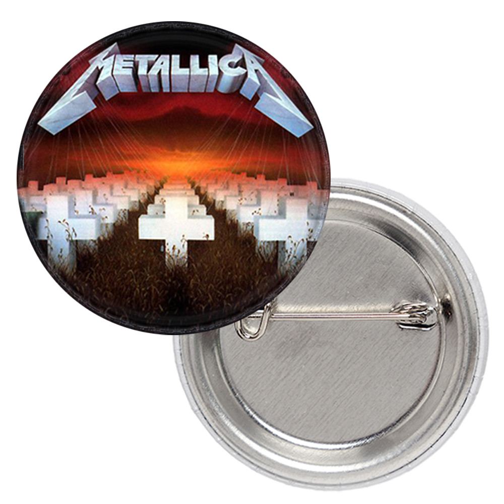 Значок Metallica "Master Of Puppets"