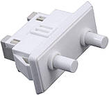 Кнопка ввімкнення світла для холодильника Daewoo SR-DS04, Samsung DA34-00006C, 4 контакти, фото 3