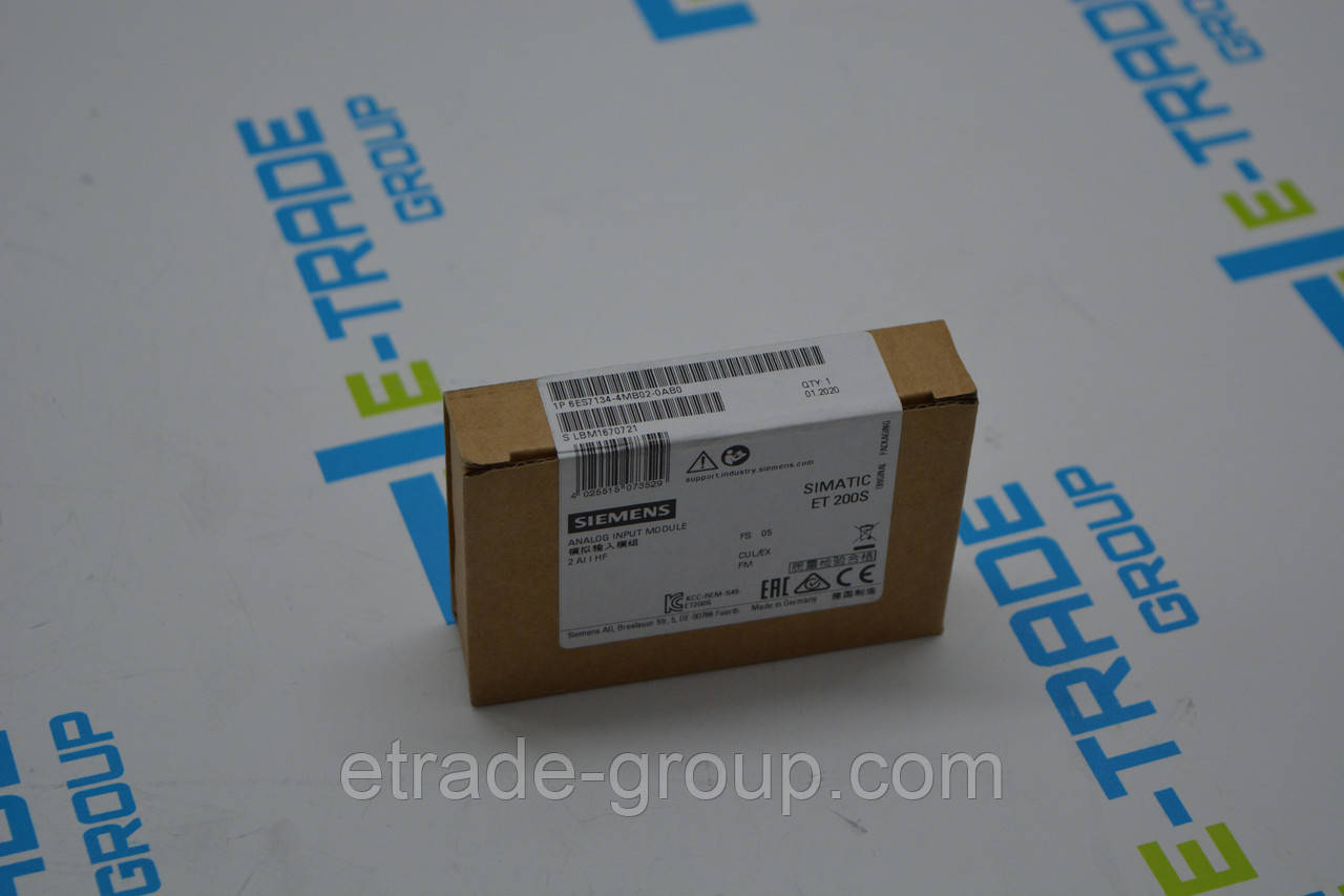 Електронний модуль Siemens ES7134-4MB02-0AB0