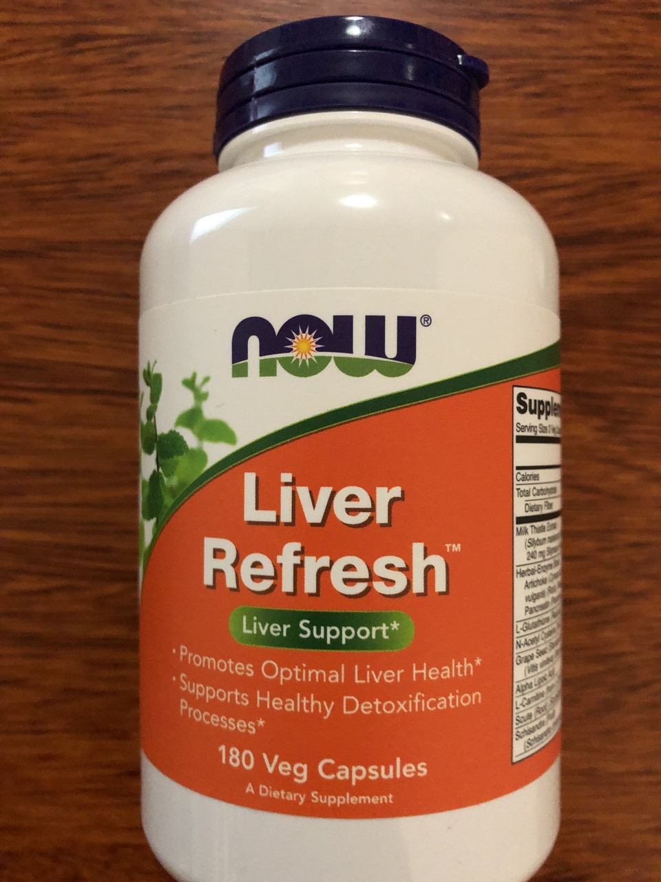 Очищення печінки Now Foods Liver Refresh Caps 180, фото 1