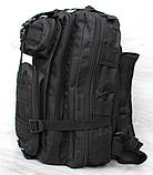 Чоловічий рюкзак чорний універсальний (50410), фото 4