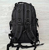 Чоловічий рюкзак чорного кольору великий (50402), фото 4