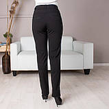 Теплые женские брюки без молнии, пояс на резинке. Размеры 46 - 60, фото 5