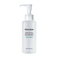 Hanskin Pure Natural Multi One-Shot Cleansing Milk м'яке пінне молочко для очищення шкіри 150 мл