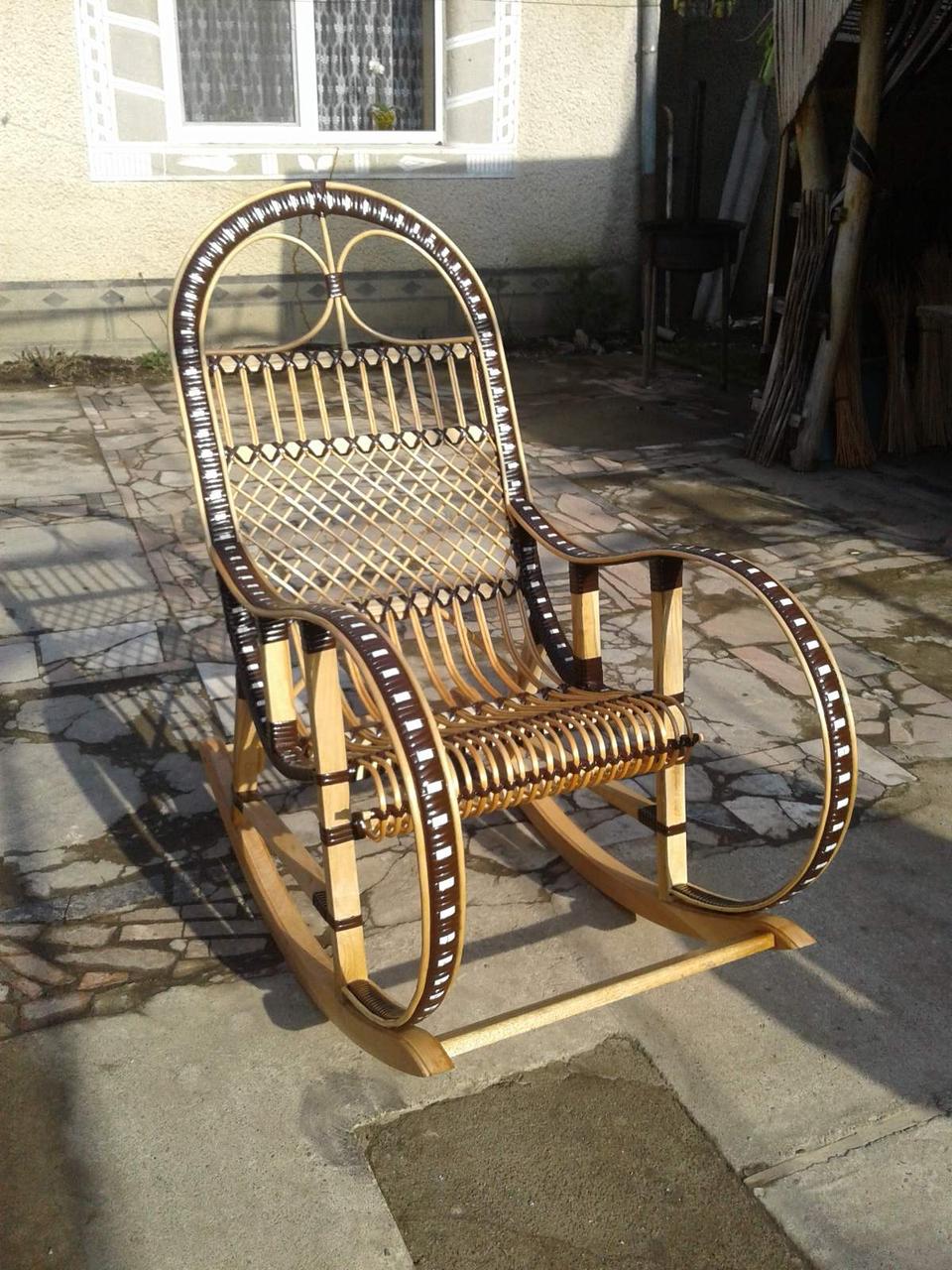 Кресло - Качалка Из Лозы "Ротанг Коричневый" — Купить Недорого на Bigl ...