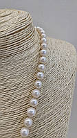 Кольє з натуральних перлів
